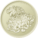 天皇陛下御在位20年記念硬貨500円黄銅貨
